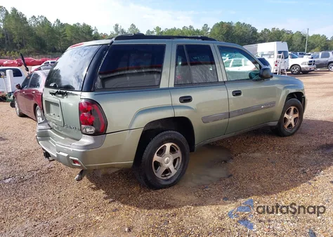 2004 Chevrolet Trailblazer Ls из США, поврежденный, VIN 1GNDS13S542103026